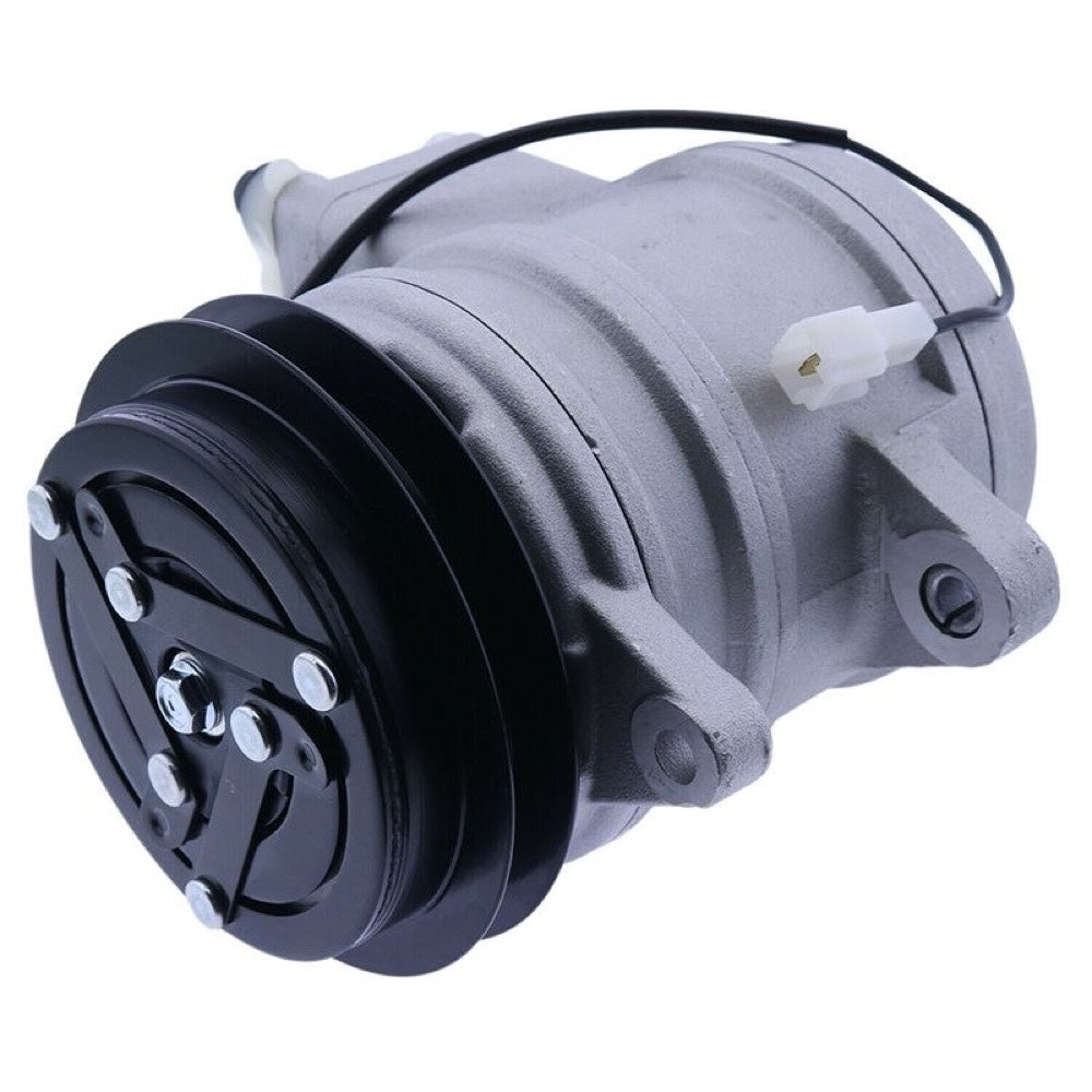 Delphi SP10 A/C Compressor with Single Groove 12volt Cluch suitable for Mahindra Tractor 4510 5010 2538 6010 6110